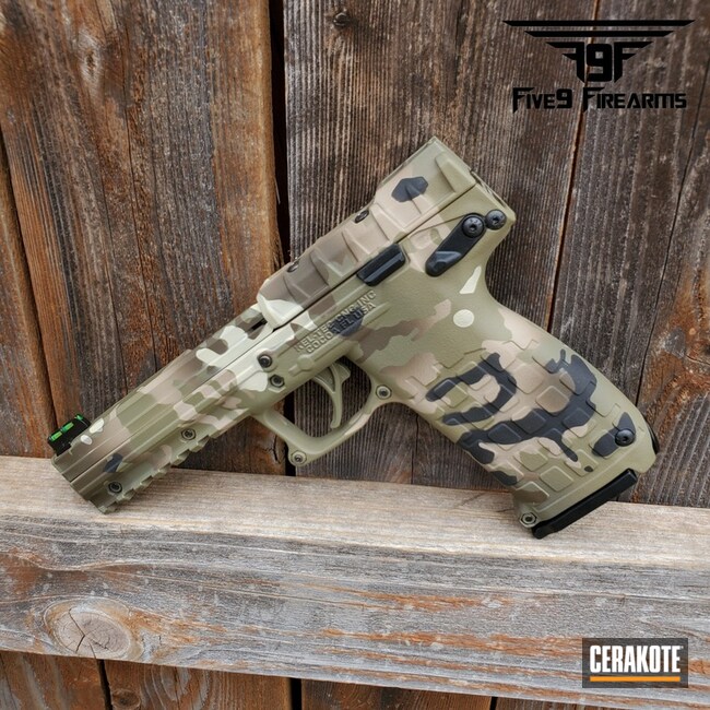 Cerakoted Kel-tec Pmr30 Handgun And Cerakote Multicam