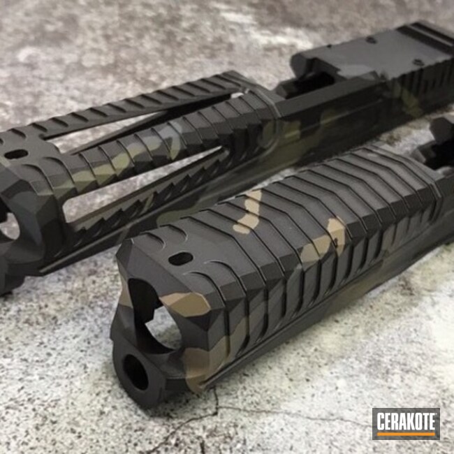 Cerakoted Custom Slides In Cerakote H-146, H-267 And H-130