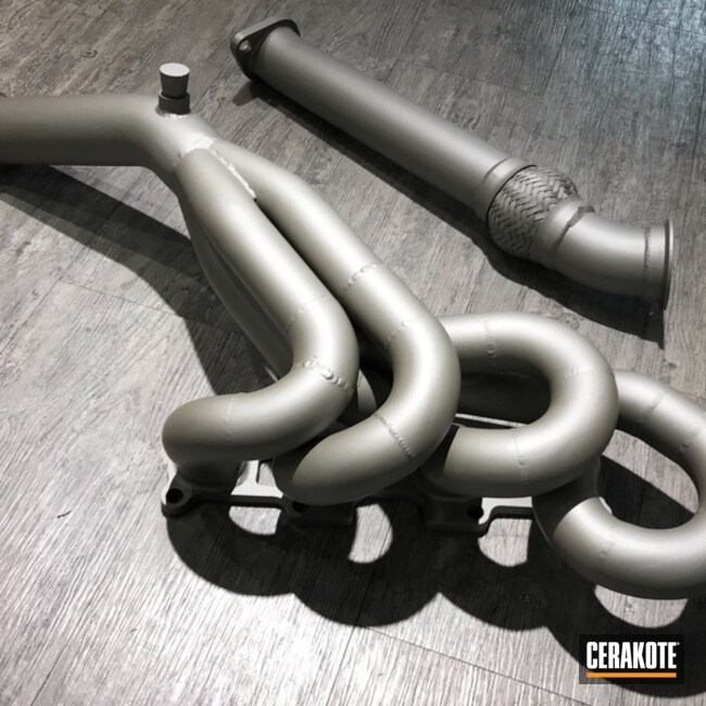 Cerakoted Exhaust In Glacier Titanium C-7900