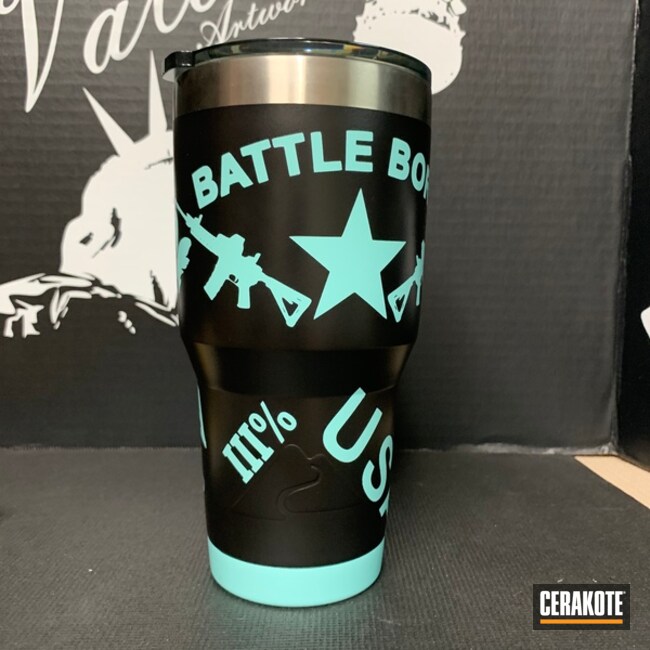 Cerakoted Battle Born Tumbler