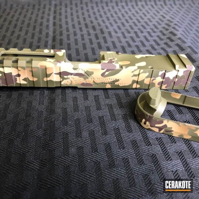 Cerakoted Cerakote Multicam Finish