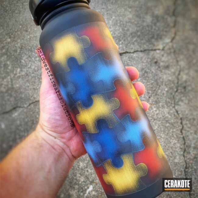 Cerakoted Hydroflask With A Custom Cerakote Finish