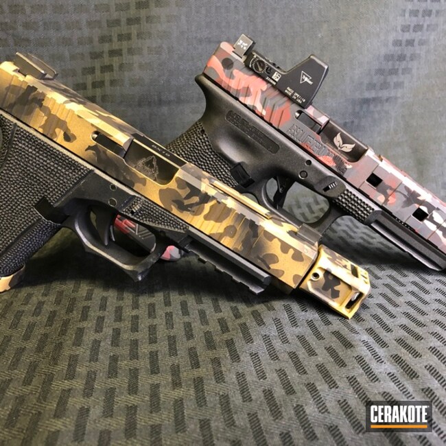 Cerakoted Custom Cerakote Multicam