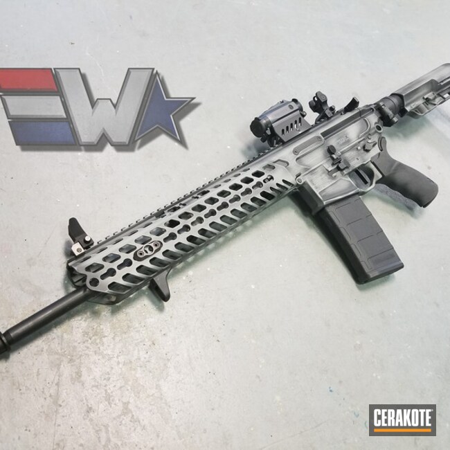 Cerakoted Distressed Sig Mcx Rifle