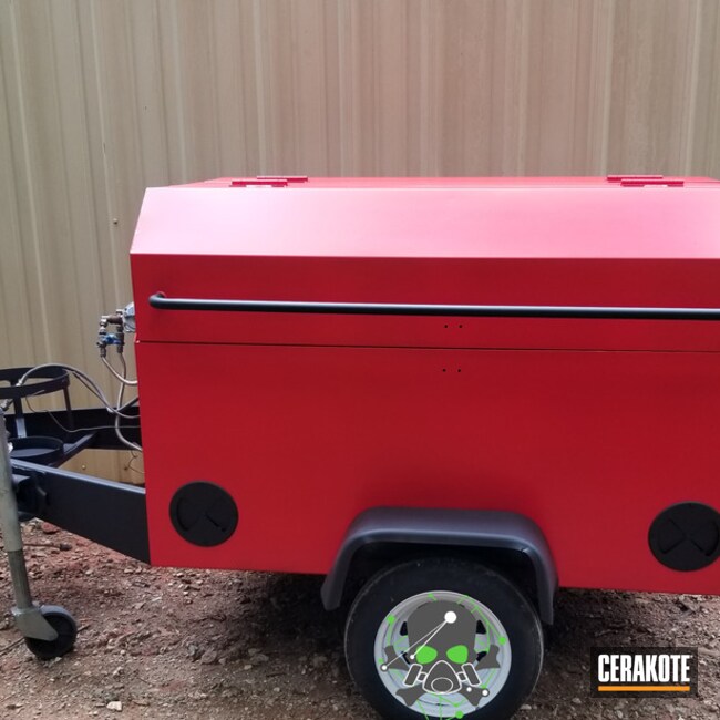 Cerakoted Custom Finished Smoker Grill