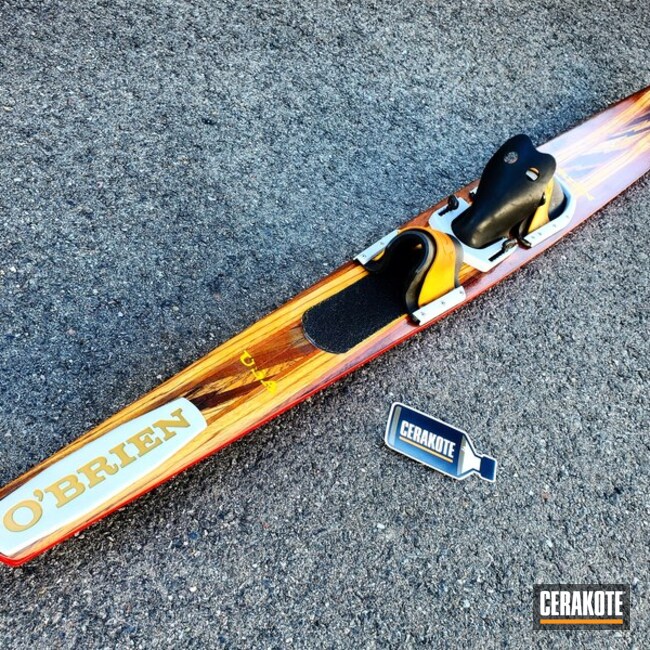 Cerakoted Cerakote Water Ski Restoration