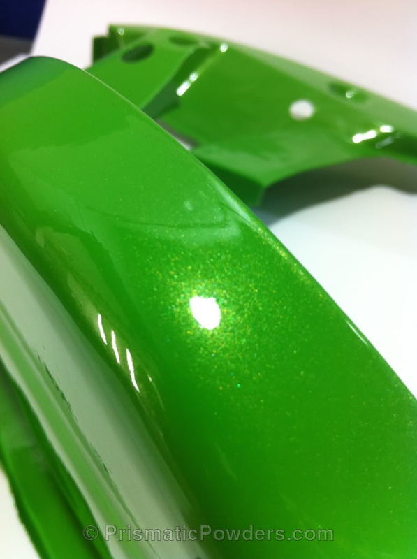 Lime Juice Green With Clear Vision Top Coat